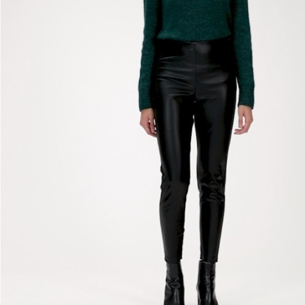 Banana Republic DEVON LEGGING-FIT VEGAN LEATHER PANT